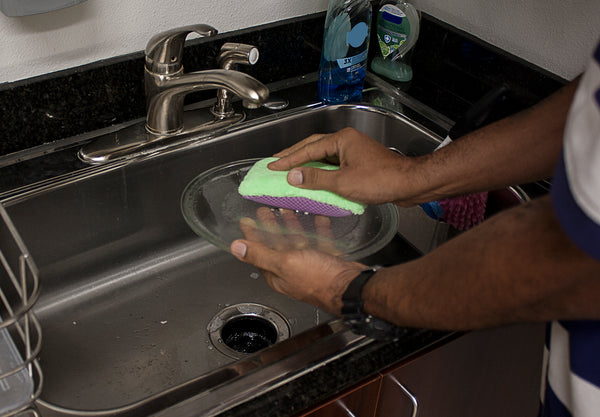 CleanAide® Double Sided Wash and Scour Sponge