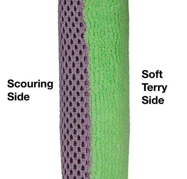 CleanAide® Double Sided Wash and Scour Sponge