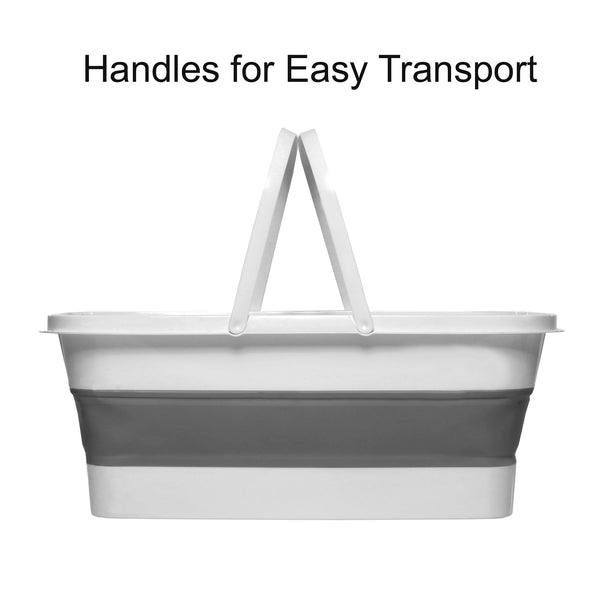 Eurow 13.5L (3.5 Gallon) Collapsible Bucket Basket