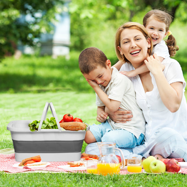 Eurow 13.5L (3.5 Gallon) Collapsible Bucket Basket