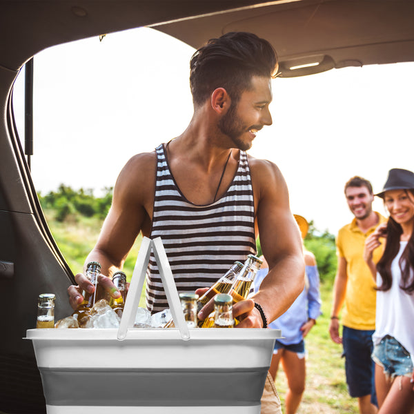 Eurow 13.5L (3.5 Gallon) Collapsible Bucket Basket