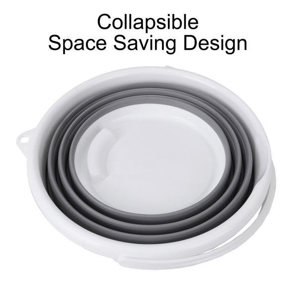 Eurow 10L (2.6 Gallon) Collapsible Bucket
