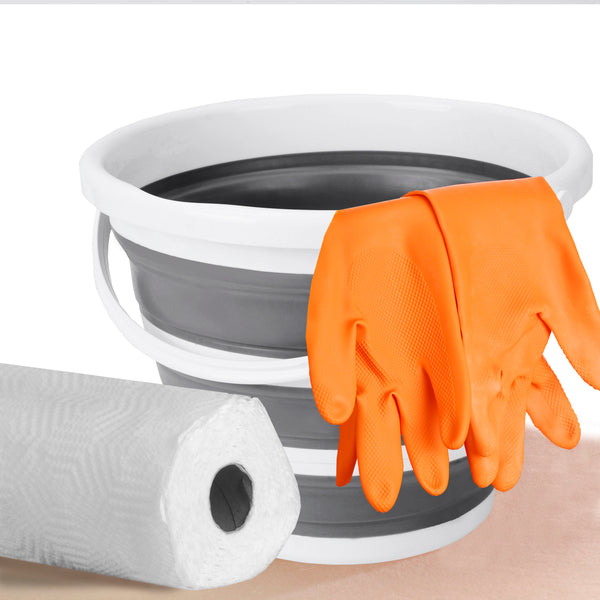 Eurow 10L (2.6 Gallon) Collapsible Bucket