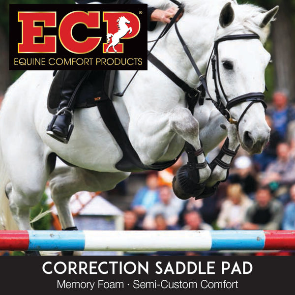 ECP Correction Contoured Eventing Saddle Pad