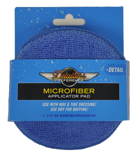 Detailer's Preference® 4.75-inch Microfiber Applicator Pads – 2-pack