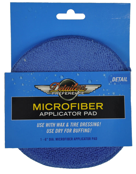 Detailer's Preference® 6 in. Microfiber Wax & Polish Applicator Pad