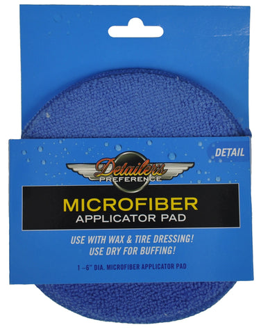 Detailer's Preference® 6 in. Microfiber Wax & Polish Applicator Pad