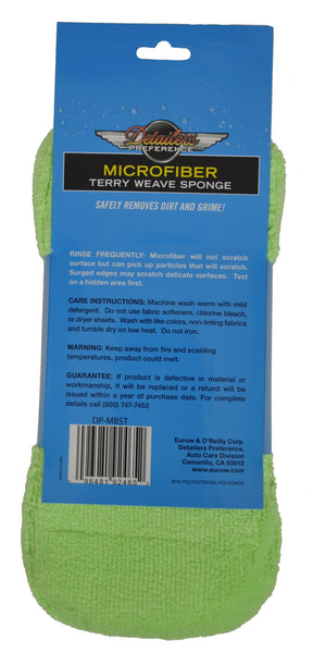Detailer's Preference® Microfiber Terry Weave Sponge