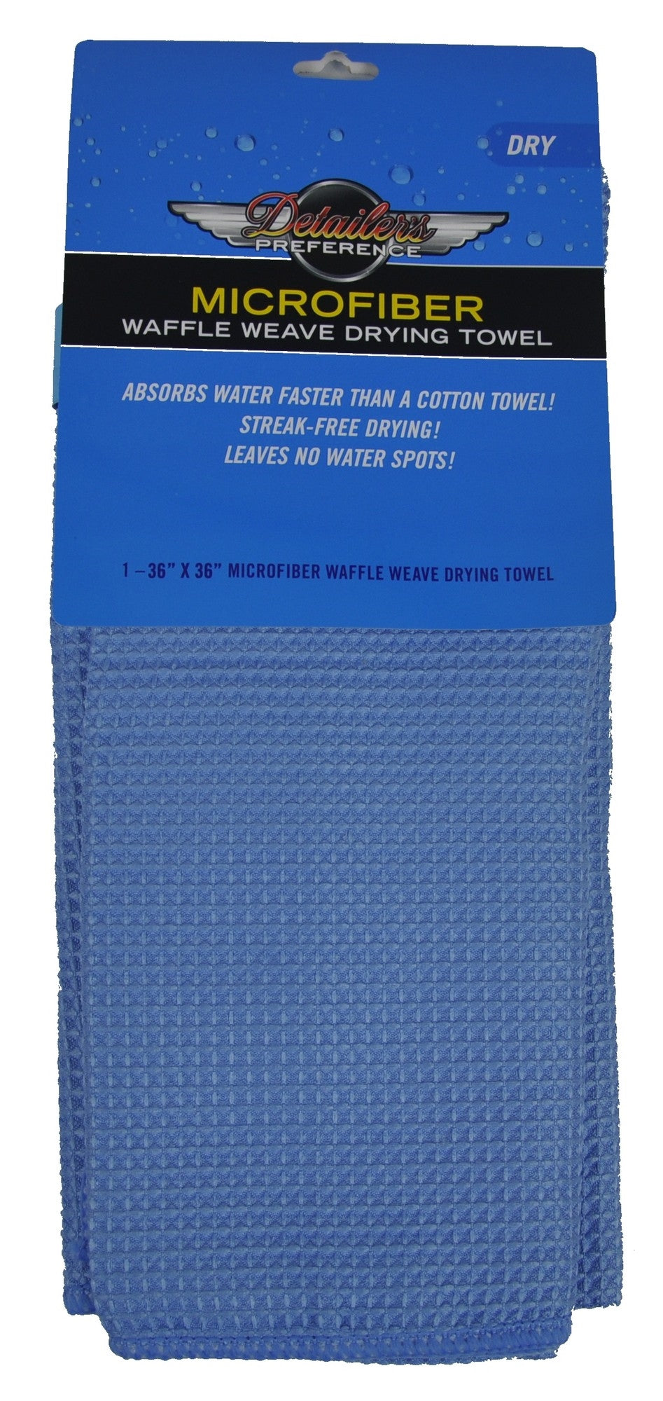 Ultimate Waffle Weave Microfiber Drying Towel (25 in x 36 in)