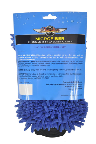 Detailer's Preference® Microfiber Chenille Wash Mitt