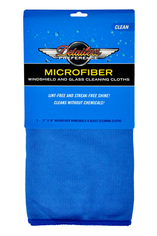 Detailer's Preference® 16 x 12 in. Windshield and Glass Cleaning Towels – 2-pack