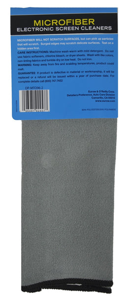 Detailer's Preference® Microfiber Electronic Screen Cleaning Towels – 2-Pack