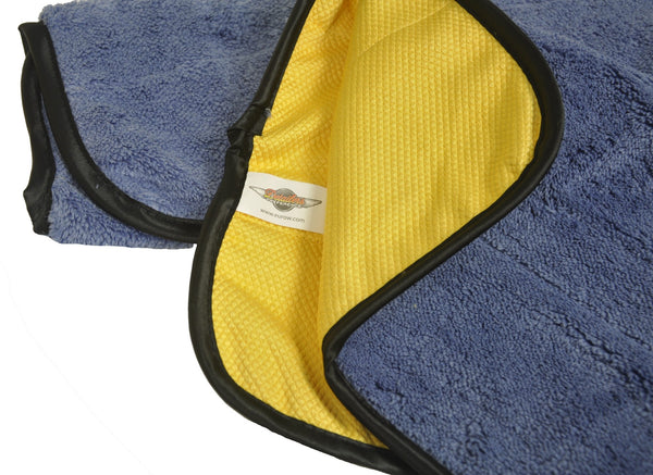 Detailer's Preference® 14 x 17 in. Microfiber 2-in-1 Wax & Shine Towels – 2-pack