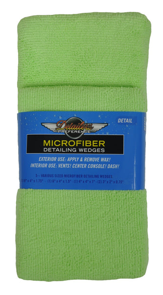 Detailer's Preference® Microfiber Detailing Wedges – Car Sponges – 5-Pack