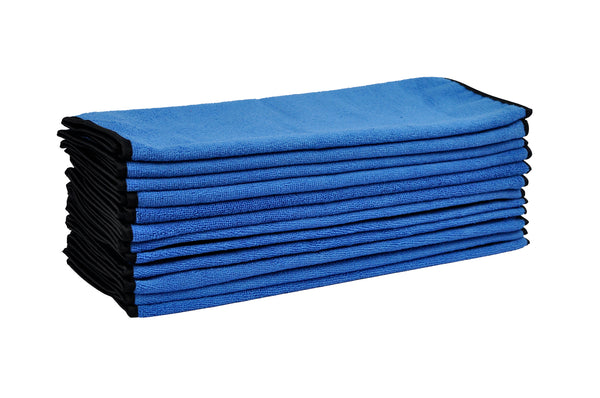 Detailer's Preference® 16 x 24 in. 390 GSM Terry Weave Microfiber Towels – 12-pack