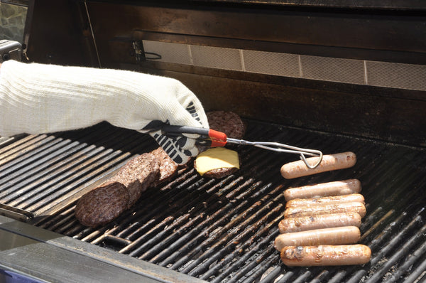 Nouvelle Legende® Heat and Flame-Resistant Silicone Oven Glove – 13 Inches