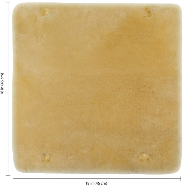 Eurow Sheepskin Wheelchair Seat Pad