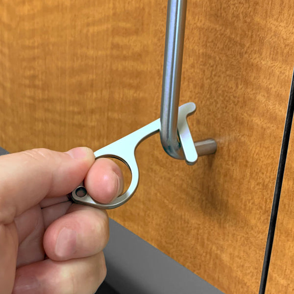 Eurow Touchless Tool Keychain – Contact-less Door Opener – 2-pack