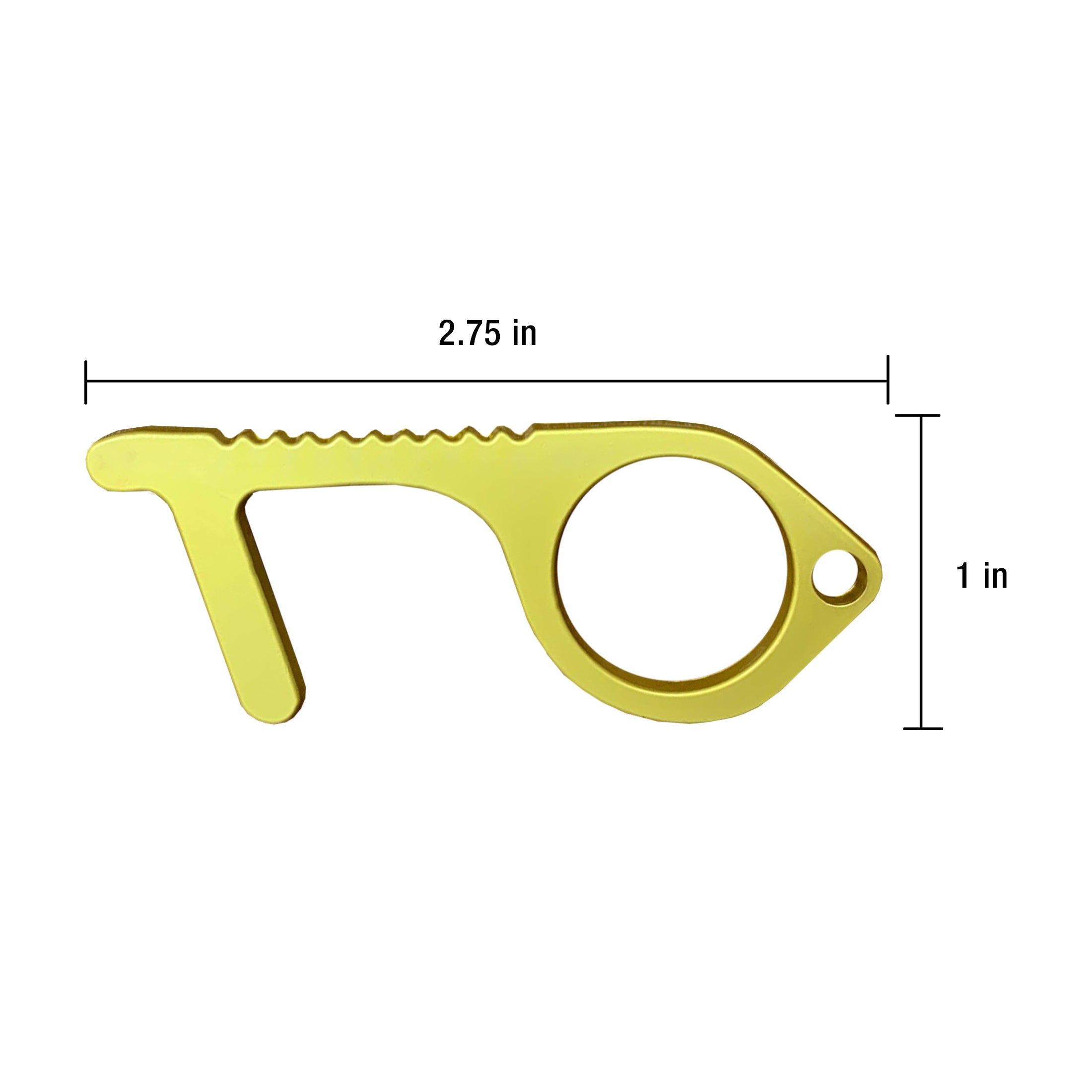 Eurow Touchless Tool Keychain – Contact-less Door Opener – 2-pack