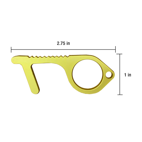 Eurow Touchless Tool Keychain – Contact-less Door Opener – 2-pack