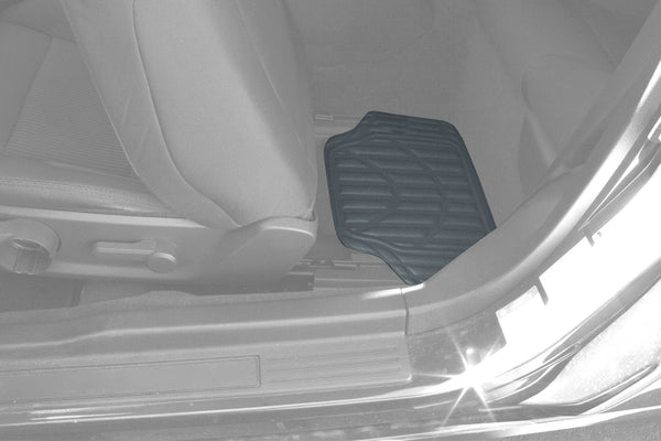 Eurow Universal Cut-to-Fit Car Floor Mats – 4-piece Set