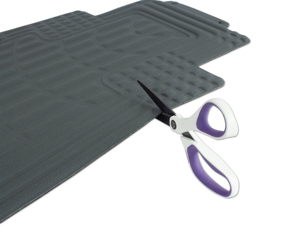 Eurow Universal Cut-to-Fit Car Floor Mats – 4-piece Set