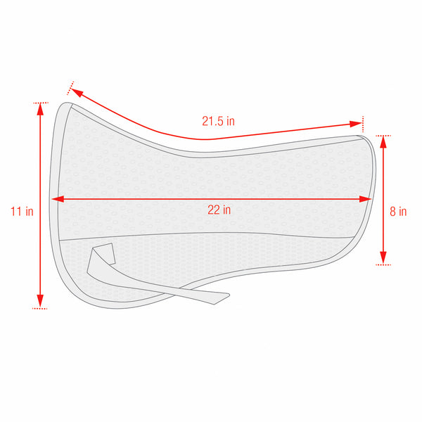 ECP Grip Tech Non-Slip Half Pad