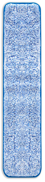 CleanAide Flat Microfiber Mop Pad, Blue