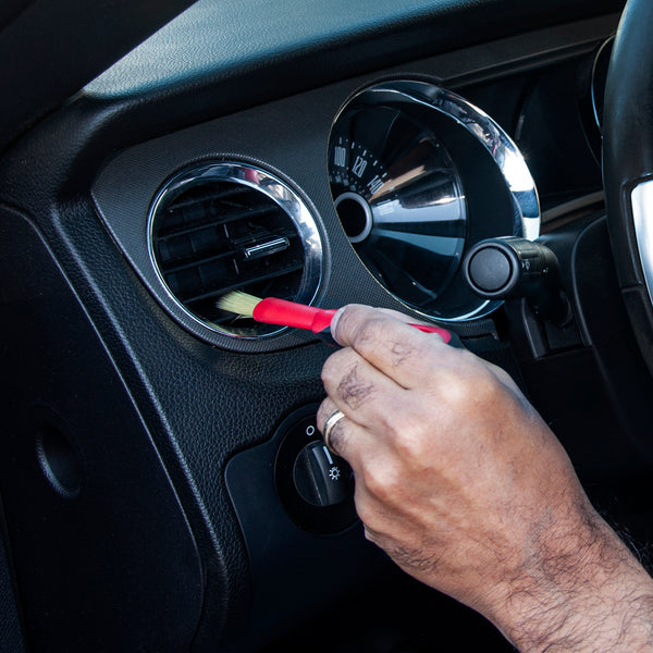 Barrett-Jackson® Dash & Vent Detailing Brush with Soft Grip Handle
