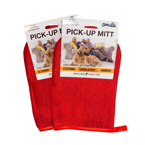CleanAide® Pet Hair Removal Pick It Up Mitt – 2-pack