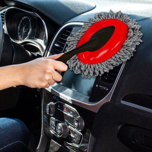 Detailer's Preference Mini Microfiber Car Duster with Spade Head