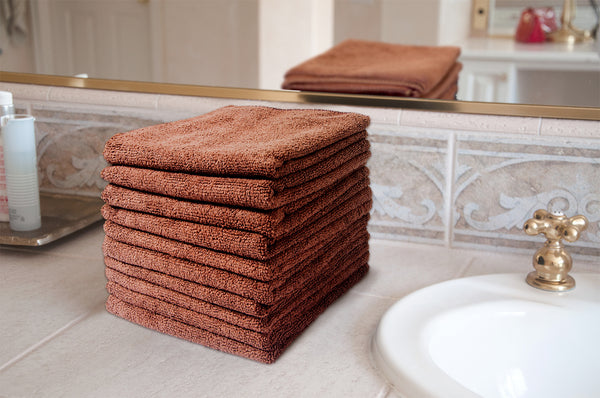 Eurow Microfiber Salon Towels 16" X 29" 10 Pack