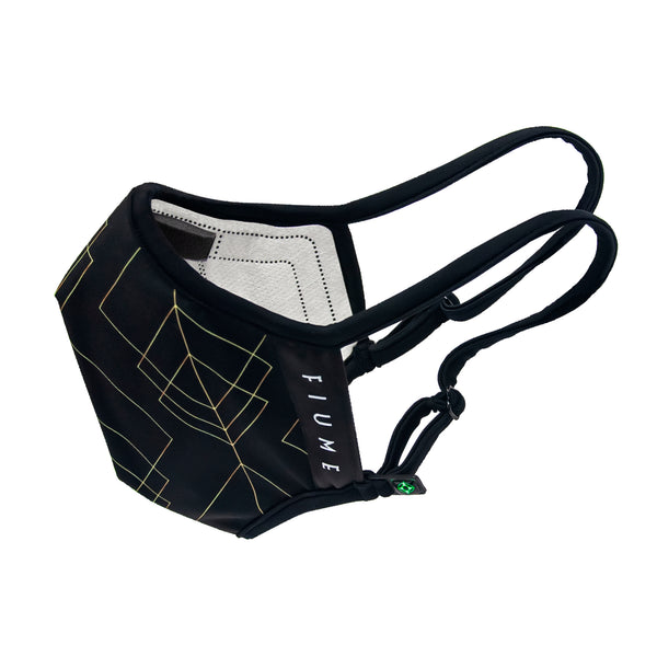 Eurow Fiume Face Mask with Nose Clip and Adjustable Straps