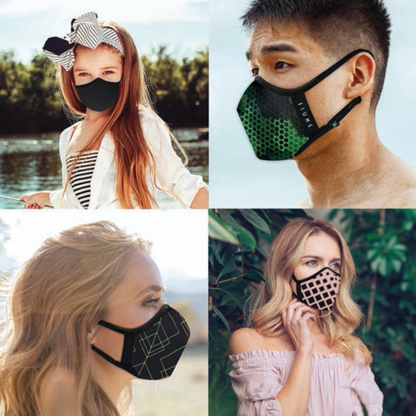 Eurow Fiume Face Mask with Nose Clip and Adjustable Straps