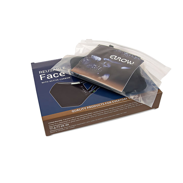 Eurow Fiume Face Mask with Nose Clip and Adjustable Straps