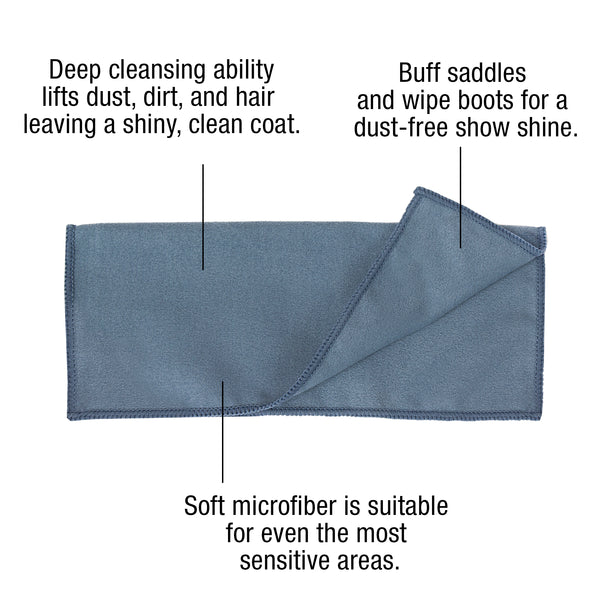 ECP Equine Comfort Products Amazing Microfiber Tack Towels, 3 Pack