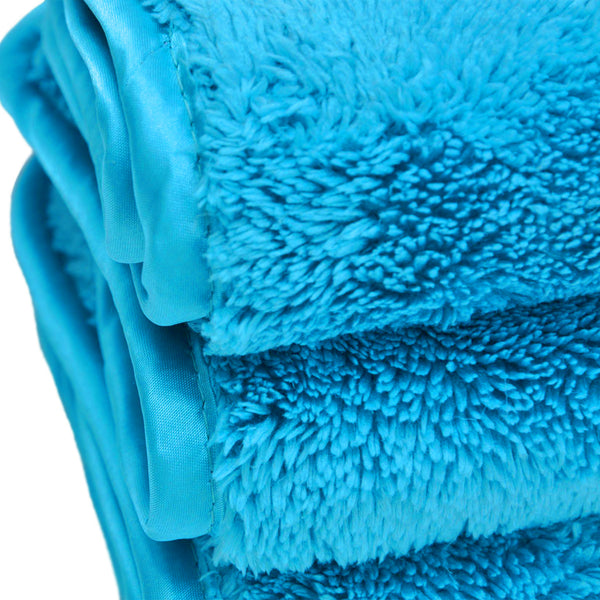 Eurow 12 x 16 in. 700 GSM Double Density Microfiber Shag Towels – 10-pack