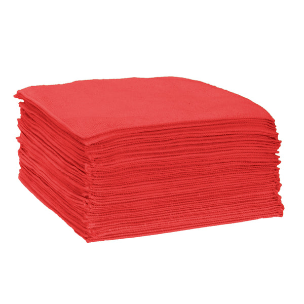 CleanAide® 12 x 12 in. 300 GSM Microfiber Cleaning Towels – 50-pack