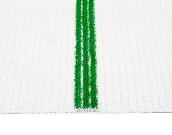 Nouvelle Legende® 14 x 18 in. 350 GSM Striped Ribbed Microfiber Bar Mop Towels – 12-pack