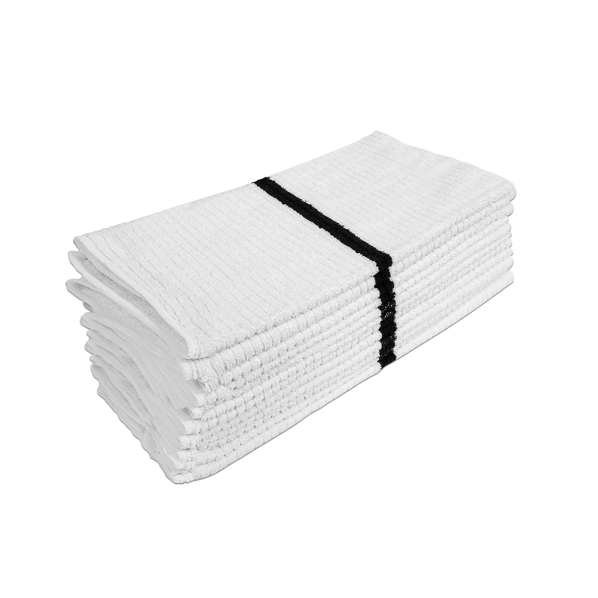 Nouvelle Legende® Basketweave Cotton Kitchen Towels – 8-pack – Eurow