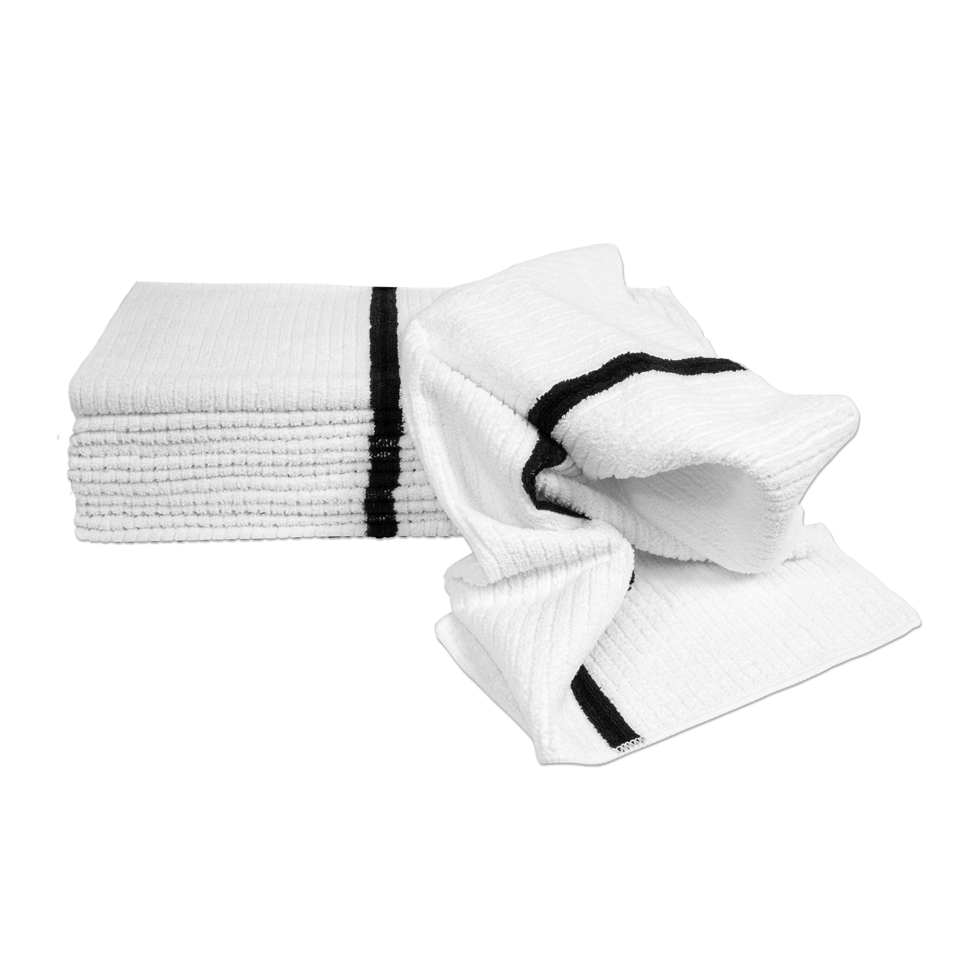 Nouvelle Legende Catalina Bath Towel, 54 x 27, White, 6 Pack – Eurow