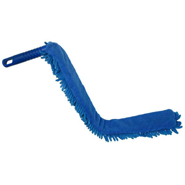 CleanAide® Blue Handheld Microfiber Flex Duster – 20 Inches