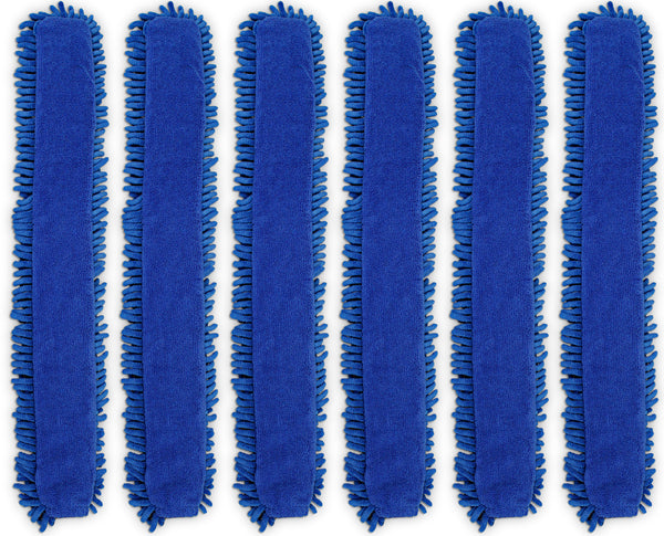 CleanAide® Chenille and Terry Weave Microfiber Duster Cover – 6-pack