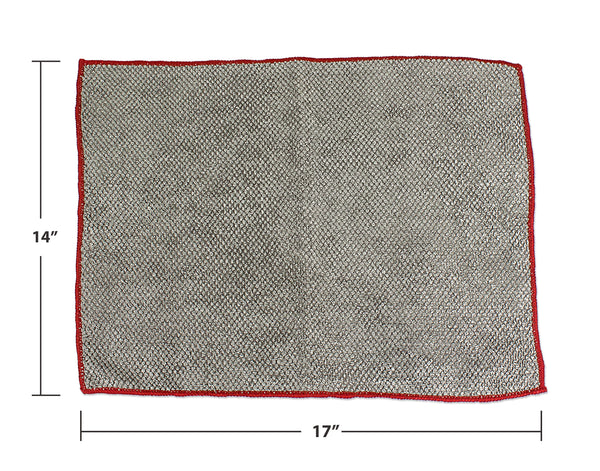 Detailer's Preference® Big Pearl 14 x 17 in. 430 GSM Gray Microfiber Towels – 6-pack