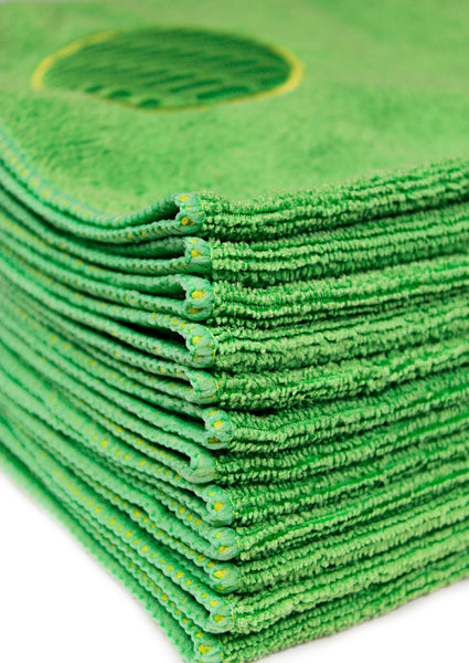 CleanAide® 16 x 16 in. 260 GSM Spot Cleaning Microfiber Towel – 12-pack