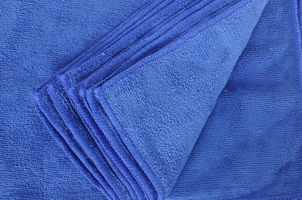 Eurow 14 x 14 in. 300 GSM Microfiber Cleaning Towels – 25-pack