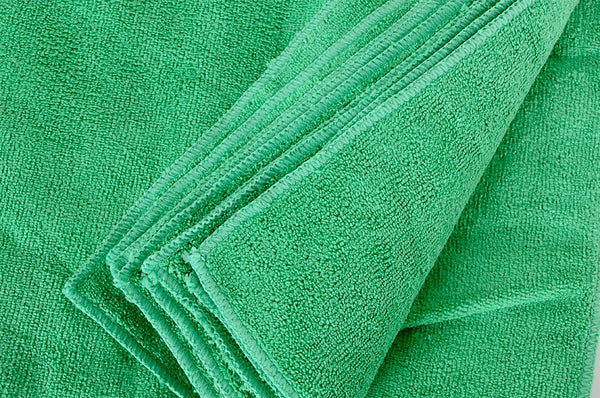 Eurow 14 x 14 in. 300 GSM Microfiber Cleaning Towels – 25-pack