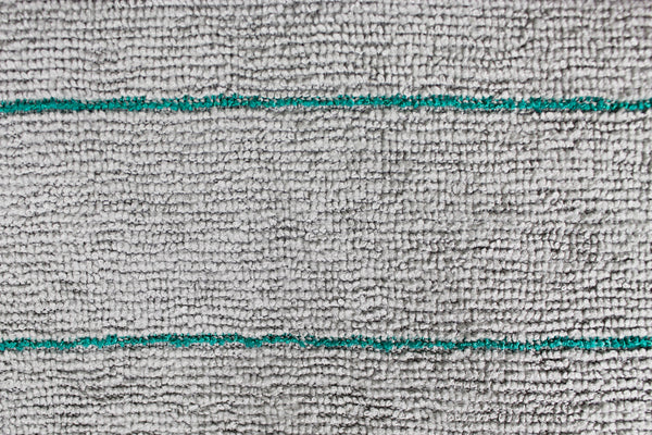 CleanAide® 16 x 16 in. 290 GSM Antimicrobial Silver Microfiber Towels – 12-pack