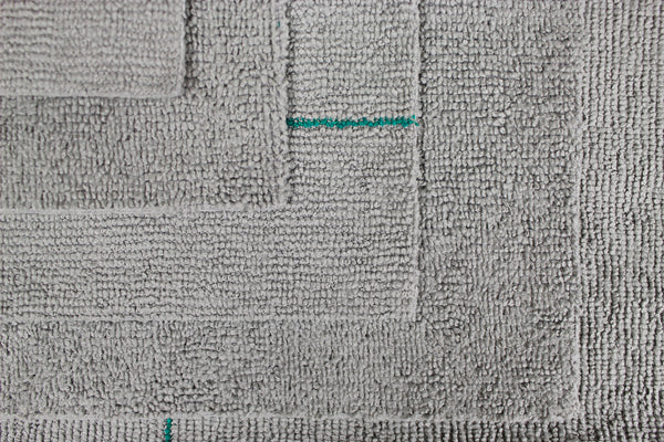 CleanAide® 16 x 16 in. 290 GSM Antimicrobial Silver Microfiber Towels – 12-pack