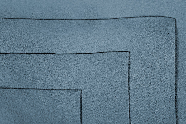 CleanAide® 16 x 16 in. 200 GSM Suede Weave Blue Microfiber Towels – 12-pack